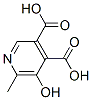 3,4-Pyridinedicarboxylic acid, 5-hydroxy-6-methyl- CAS#: 479-30-1