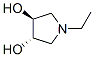 3,4-Pyrrolidinediol,1-ethyl-,(3S,4S)-(9CI) CAS#: 298688-65-0