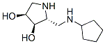 3,4-Pyrrolidinediol,2-[(cyclopentylamino)methyl]-,(2R,3R,4S)-(9CI) CAS#: 388076-91-3