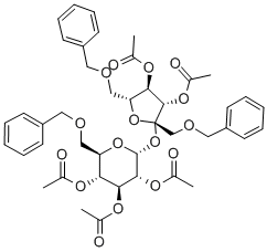 3,4-di-O-acetyl-1,6,6'-tri-O-tribenzylsucrose triacetate CAS#: 35867-26-6