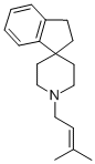 3,4-dihydro-1'-(3-methylbut-2-enyl)spiro(1H-indene-1,4'-piperidine) CAS#: 137730-58-6