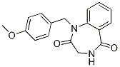 3,4-dihydro-1-[(4-methoxyphenyl)methyl]-1H-1,4-Benzodiazepine-2,5-dione CAS#: 169504-53-4