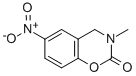 3,4-dihydro-3-methyl-6-nitro-2H-1,3-benzoxazin-2-one CAS#: 151480-73-8
