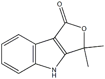 3,4-dihydro-3,3-diMethyl-1H-Furo[3,4-b]indol-1-one CAS#: 139927-26-7