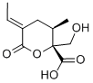 (2S,5E)-5-Ethylidenetetrahydro-2-(hydroxymethyl)-3α-methyl-6-oxo-2H-pyran-2β-carboxylic acid CAS#: 34081-95-3