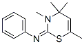 3,4,4,6-Tetramethyl-2-phenylimino-3,4-dihydro-4H-1,3-thiazine CAS#: 37489-69-3