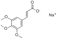 3,4,5-TRIMETHOXYCINNAMIC ACID SODIUM SALT CAS#: 127427-04-7