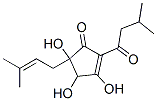 3,4,5-Trihydroxy-5-(3-methyl-2-butenyl)-2-(3-methyl-1-oxobutyl)-2-cyclopenten-1-one CAS#: 469-30-7