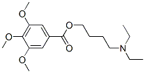 3,4,5-Trimethoxybenzoic acid 4-(diethylamino)butyl ester CAS#: 32065-99-9