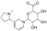 3,4,5-trihydroxy-6-[5-(1-methylpyrrolidin-2-yl)pyridin-1-yl]-oxane-2-carboxylate CAS#: 152306-59-7