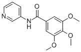 3,4,5-trimethoxy-N-3-pyridylbenzamide CAS#: 31638-96-7