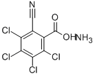 3,4,5,6-Tetrachloro-2-cyanobenzoic acid ammonium salt CAS#: 34643-39-5