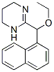 3,4,5,6-Tetrahydro-2-[ethoxy(1-naphtyl)methyl]pyrimidine CAS#: 33235-90-4