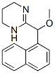 3,4,5,6-Tetrahydro-2-[methoxy(1-naphtyl)methyl]pyrimidine CAS#: 33235-83-5