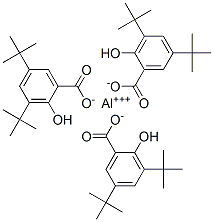 3,5-BIS(1,1-DIMETHYLETHYL)-2-HYDROXYBENZOIC ACID, ALUMINUM COMPLEX CAS#: 130296-87-6