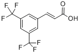 3,5-BIS(TRIFLUOROMETHYL)CINNAMIC ACID CAS#: 155814-20-3