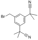3,5-Bis(2-cyanoprop-2-yl)benzyl bromide CAS#: 120511-84-4