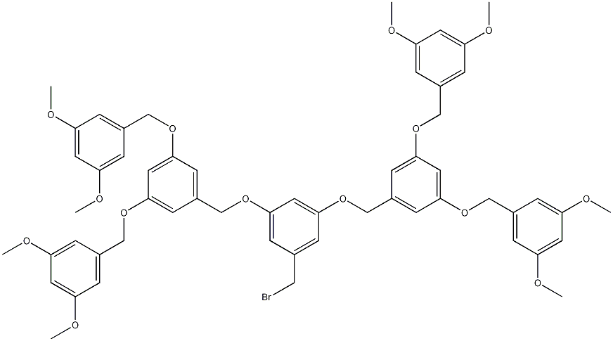 3,5-Bis[3,5-bis(3,5-dimethoxybenzyloxy)benzyloxy]benzyl Bromide CAS#: 152811-37-5