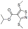 3,5-Bis(methylthio)-4-isothiazolecarboxylic acid isopropyl ester CAS#: 37572-39-7