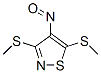 3,5-Bis(methylthio)-4-nitrosoisothiazole CAS#: 37589-39-2