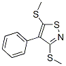 3,5-Bis(methylthio)-4-phenylisothiazole CAS#: 35537-36-1