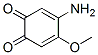 3,5-Cyclohexadiene-1,2-dione,  4-amino-5-methoxy- CAS#: 126166-60-7