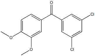 3,5-DICHLORO-3',4'-DIMETHOXYBENZOPHENONE CAS#: 116412-97-6