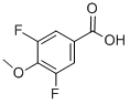 3,5-DIFLUORO-4-METHOXYBENZOIC ACID CAS#: 319-60-8