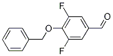 3,5-DIFLUORO-4-(PHENYLMETHOXY)-BENZALDEHYDE CAS#: 125036-88-6