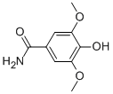 3,5-DIMETHOXY-4-HYDROXYBENZAMIDE CAS#: 3086-72-4