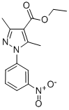 3,5-DIMETHYL-1-(3-NITROPHENYL)-1H-PYRAZOLE-4-CARBOXYLIC ACID ETHYL ESTER CAS#: 346440-86-6