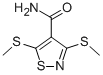 3,5-DI(METHYLTHIO)ISOTHIAZOLE-4-CARBOXAMIDE CAS#: 4886-14-0