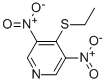 3,5-DINITRO-4-ETHYLTHIOPYRIDINE CAS#: 31872-77-2