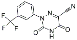 3,5-DIOXO-2-[3-(TRIFLUOROMETHYL)PHENYL]-2,3,4,5-TETRAHYDRO-1,2,4-TRIAZINE-6-CARBONITRILE CAS#: 121065-97-2