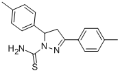 3,5-DIP-TOLYL-4,5-DIHYDRO-1H-PYRAZOLE-1-CARBOTHIOAMIDE CAS#: 153332-11-7