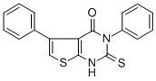 3,5-DIPHENYL-2-THIOXO-2,3-DIHYDROTHIENO[2,3-D]PYRIMIDIN-4(1H)-ONE CAS#: 142465-09-6