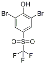 3,5-Dibromo-4-hydroxyphenyl trifluoromethyl sulphone CAS#: 432-79-1