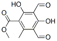 3,5-Diformyl-2,4-dihydroxy-6-methylbenzoic acid methyl ester CAS#: 34874-77-6