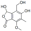 3,5-Dihydroxy-4-hydroxymethyl-7-methoxy-6-methylisobenzofuran-1(3H)-one CAS#: 477-98-5