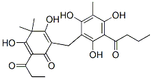 3,5-Dihydroxy-4,4-dimethyl-2-(1-oxopropyl)-6-[[2,4,6-trihydroxy-3-methyl-5-(1-oxobutyl)phenyl]methyl]-2,5-cyclohexadien-1-one CAS#: 3773-25-9