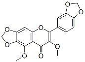 3,5-Dimethoxy-3',4':6,7-bis(methylenedioxy)flavone CAS#: 479-78-7