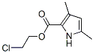 3,5-Dimethyl-1H-pyrrole-2-carboxylic acid 2-chloroethyl ester CAS#: 35889-92-0