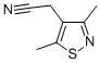 3,5-Dimethyl-4-isothiazoleacetonitrile CAS#: 117504-26-4