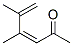 3,5-Hexadien-2-one, 4,5-dimethyl-, (Z)- (9CI) CAS#: 117992-40-2