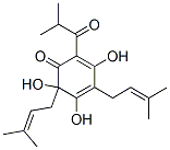 3,5,6-trihydroxy-4,6-bis(3-methylbut-2-enyl)-2-(2-methylpropanoyl)cyclohexa-2,4-dien-1-one CAS#: 142628-20-4