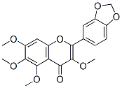 3,5,6,7-Tetramethoxy-3',4'-methylenedioxyflavone CAS#: 479-77-6