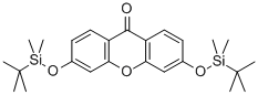 3,6-BIS[[(1,1-DIMETHYLETHYL)DIMETHYLSILYL]OXY]-9H-XANTHEN-9-ONE CAS#: 121714-18-9
