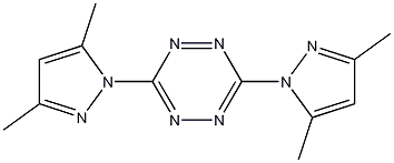 3,6-Bis(3,5-dimethyl-1H-pyrazol-1-yl)-1,2,4,5-tetrazine CAS#: 30169-25-6
