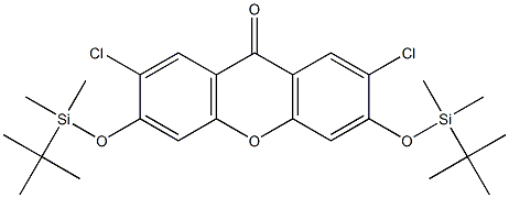 3,6-Bis[[(tert-Butyldimethylsilyl]oxy]- 9H-xanthen-9-one CAS#: 121714-20-3