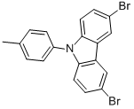 3,6-Dibromo-9-(4-methylphenyl)-9H-carbazole CAS#: 357437-74-2
